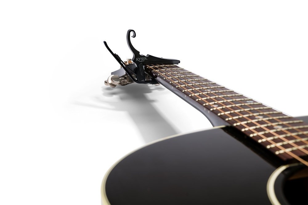 KG6LTQuick-Change Acoustic Capo -  Schwarz