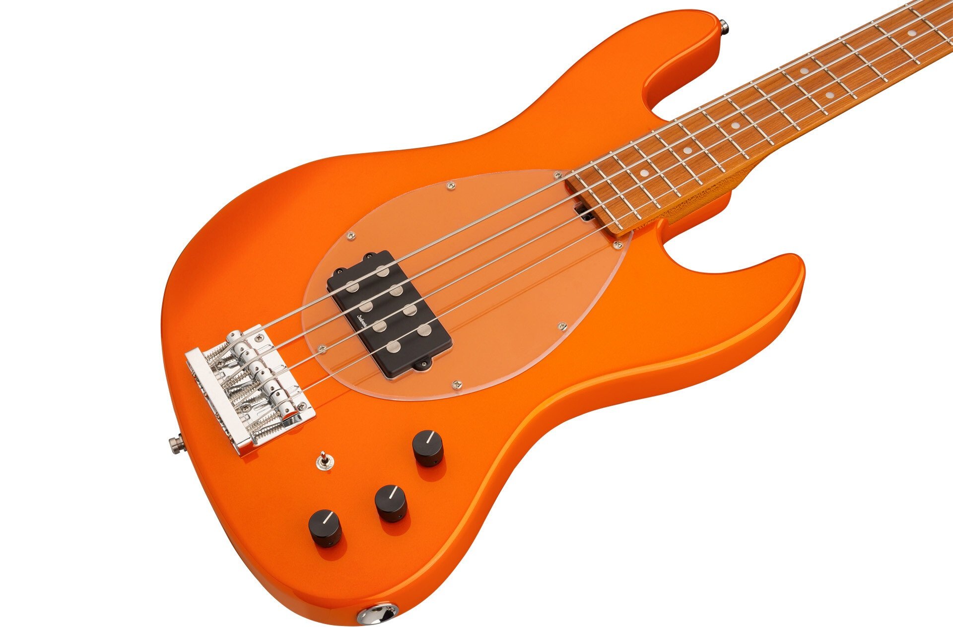 MetroExpress 21-Fret Vintage M  Bass Candy Apple Orange  Metallic (B-Stock)