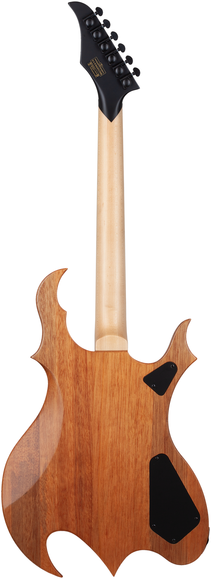 Wrathmaker LH, Spalted Maple, Black Burst