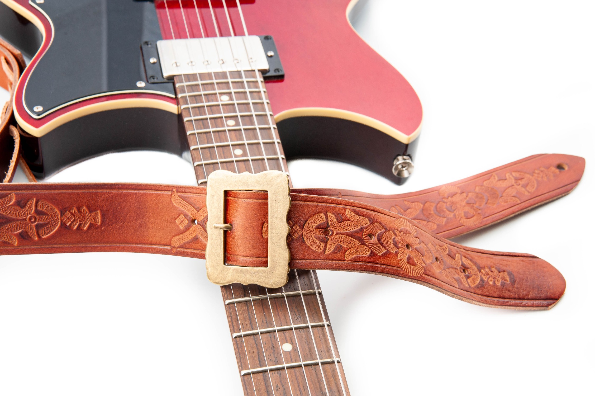 Legend B.M. Bohemian light brown Guitar Strap