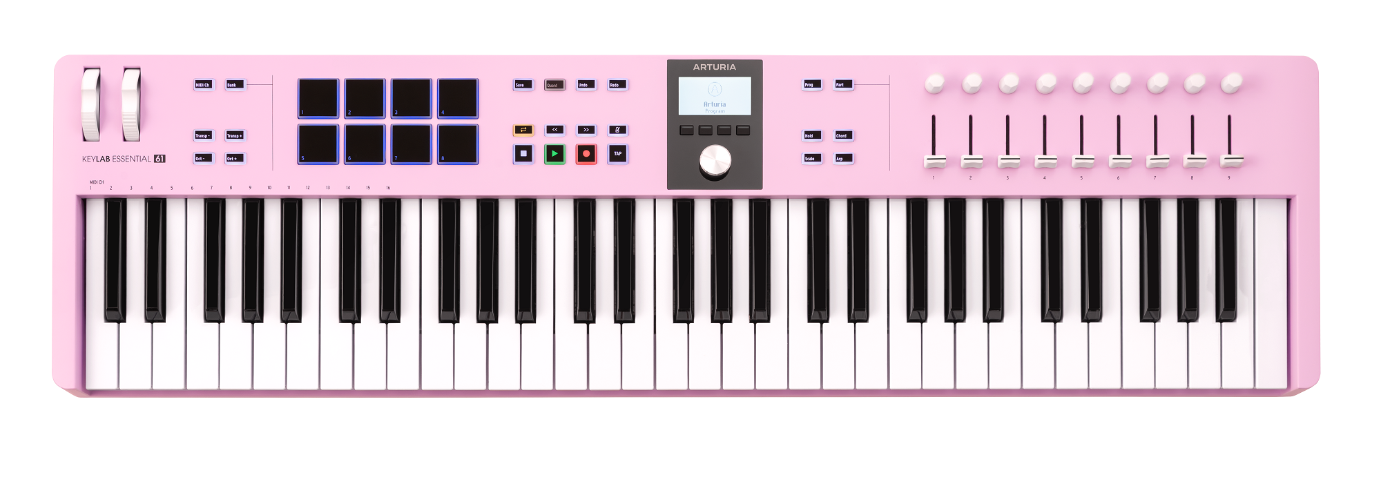 KeyLab Essential MK3 61 - Rose Quartz MIDI Controller