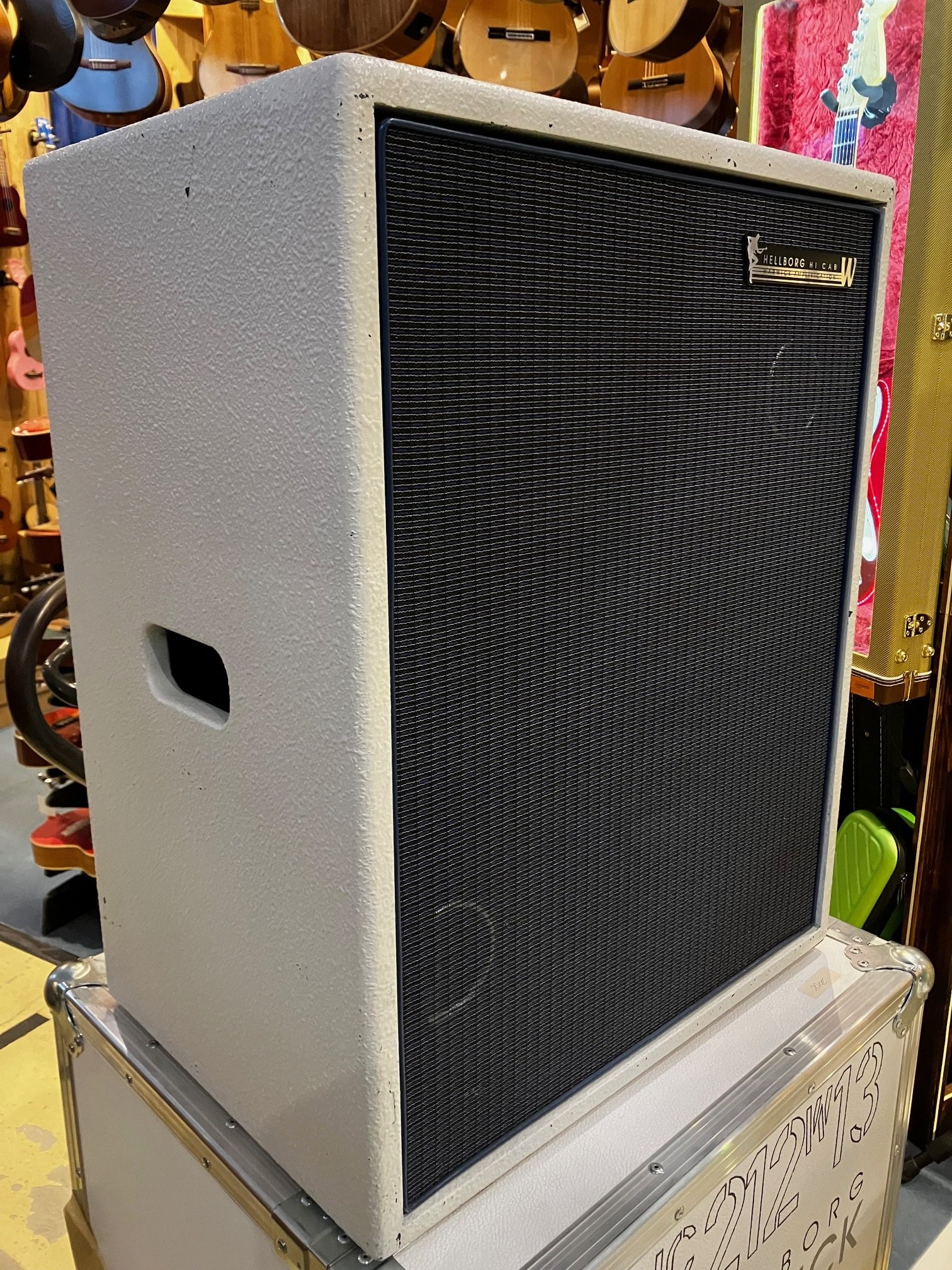 Hi Cab, 2x12 Bass Reflex Cabinet 200W-4Ohm with coaxial Speaker (Showroom-Modell)