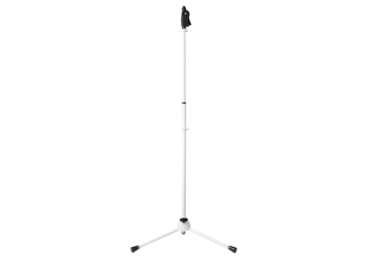 Deluxe Tripod Mikrofonstativ - Weiß