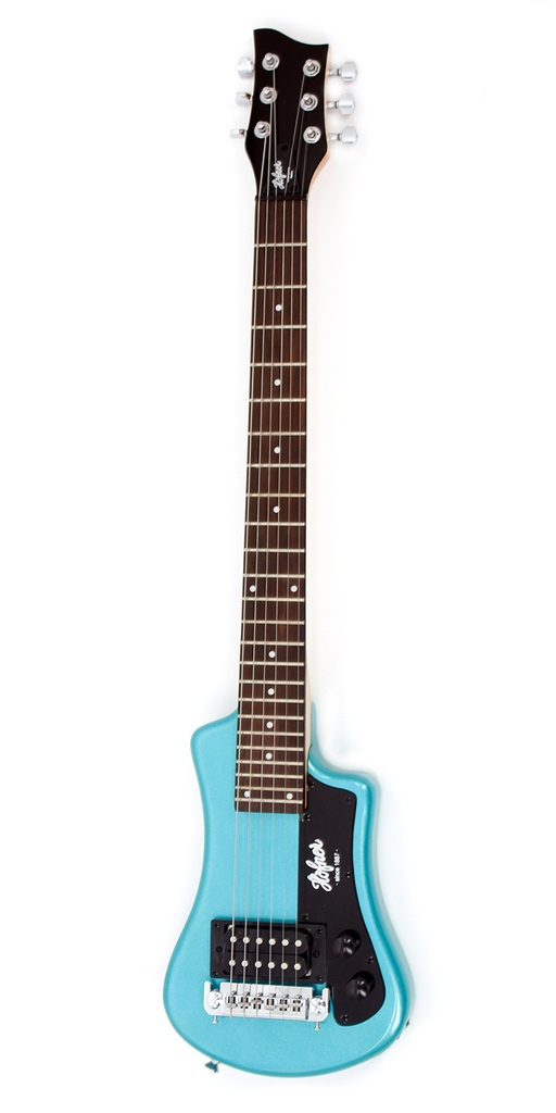 HCT SH Shorty Electric Guitar Blue