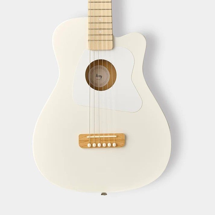 Pro Acoustic Guitar VI White Kindergitarre