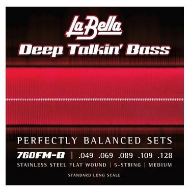 760FM-B Flatwound 045/128 - Saiten für E-Bass