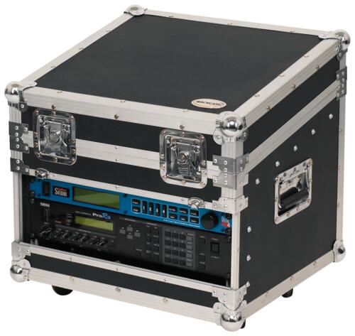 Mixer Flight Case 3HE-3U Black with Castors "B-Stock" 
