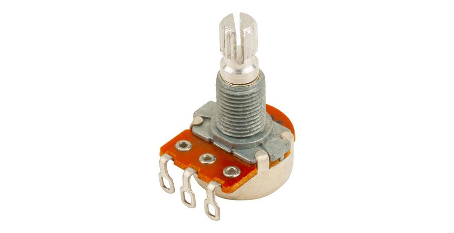 LH-3 Mono Potentiometer, B50K, Split Shaft, Center Detent