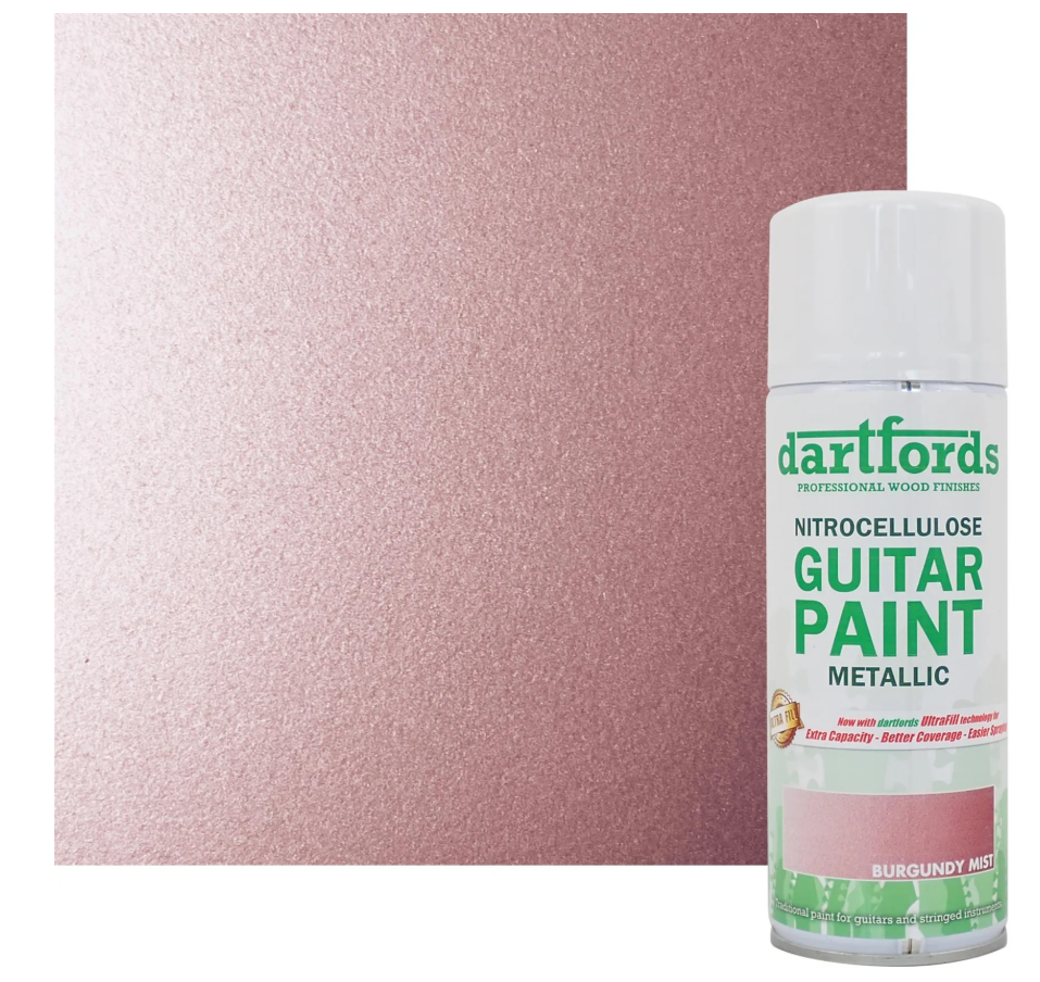 Nitrocelluloselack Metallic Burgundy Mist - 400ml Aerosol