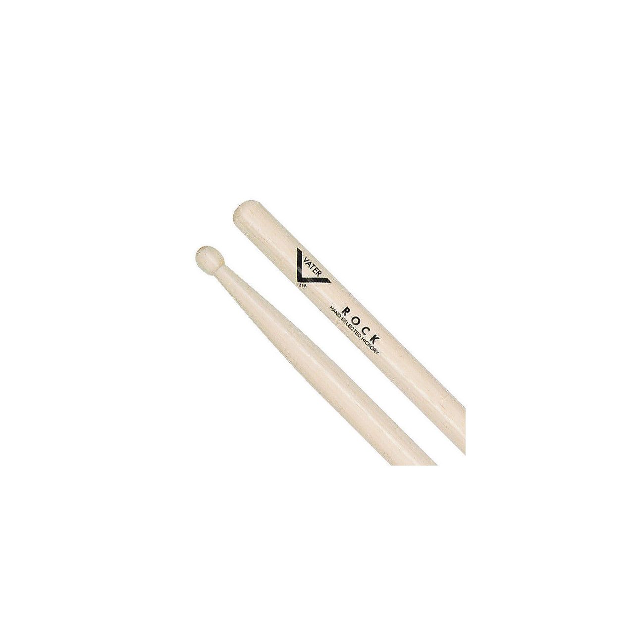 Rock Hickory Wood Tip Drum Stick VHRW