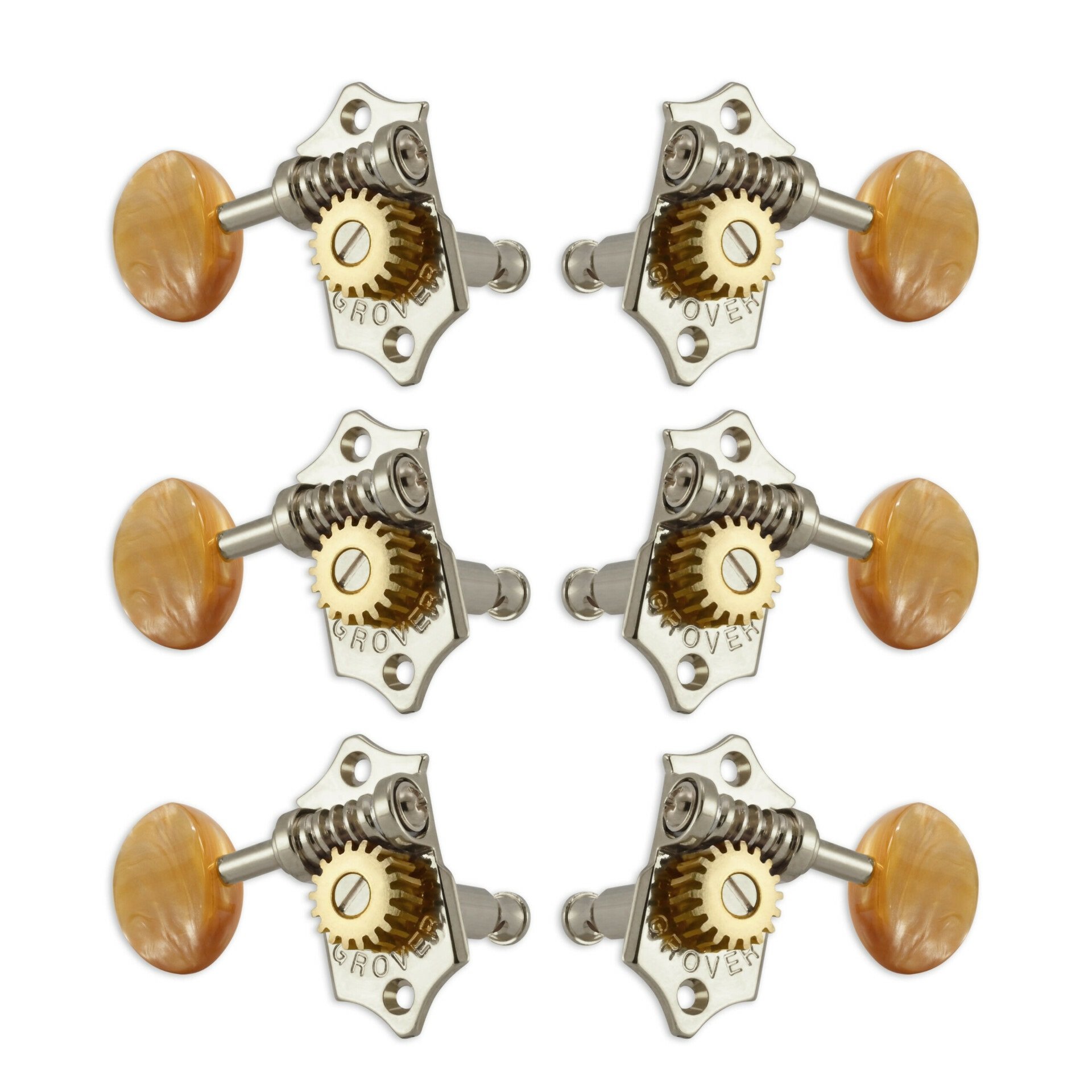V97-18NAA Machine Head  Original Sta-Tite 3 + 3 - Nickel