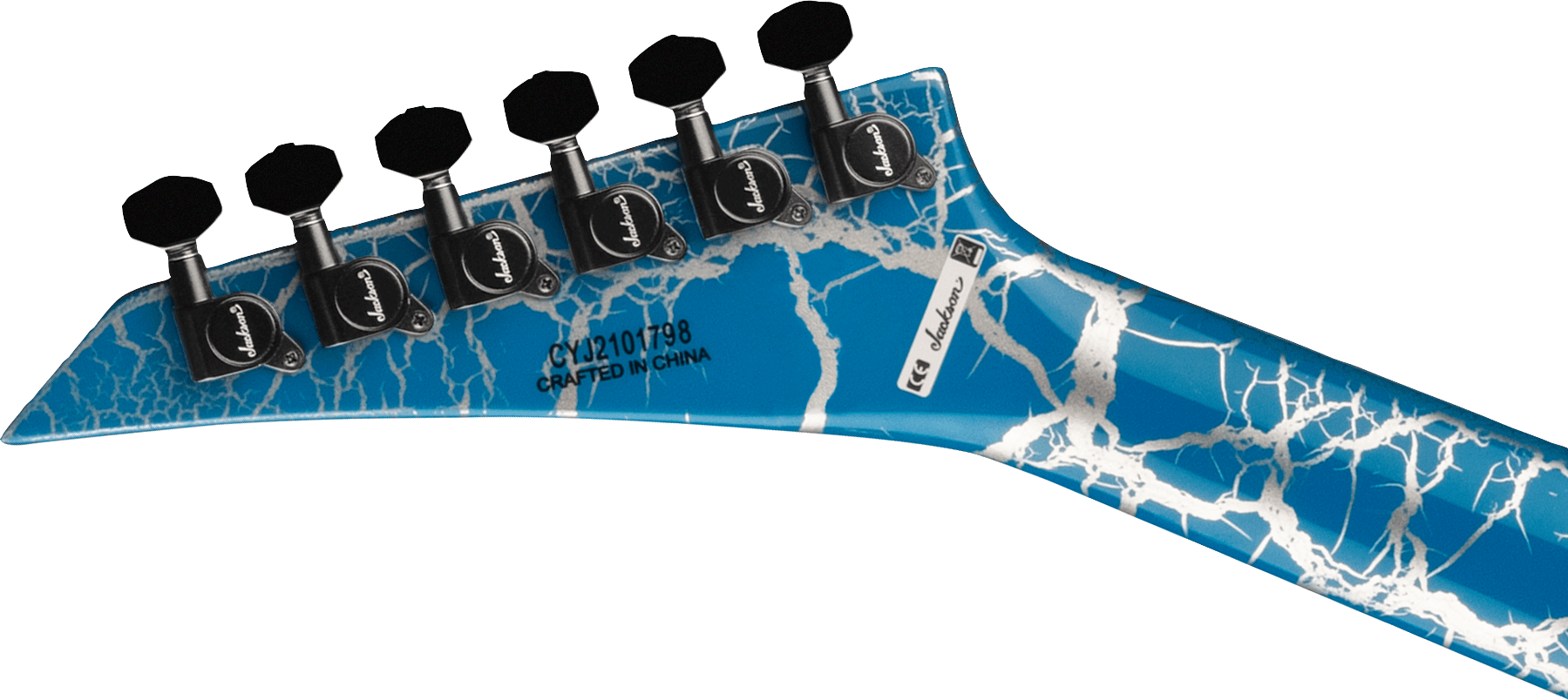 X Series Soloist™ SL3X DX, Laurel Fingerboard, Frost Byte Crackle