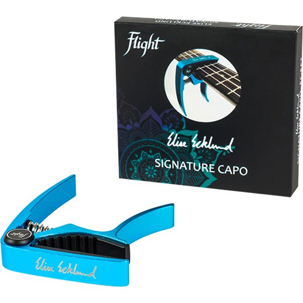 FC-EET Elise Ecklund Signature Ukulele Capo Turquoise