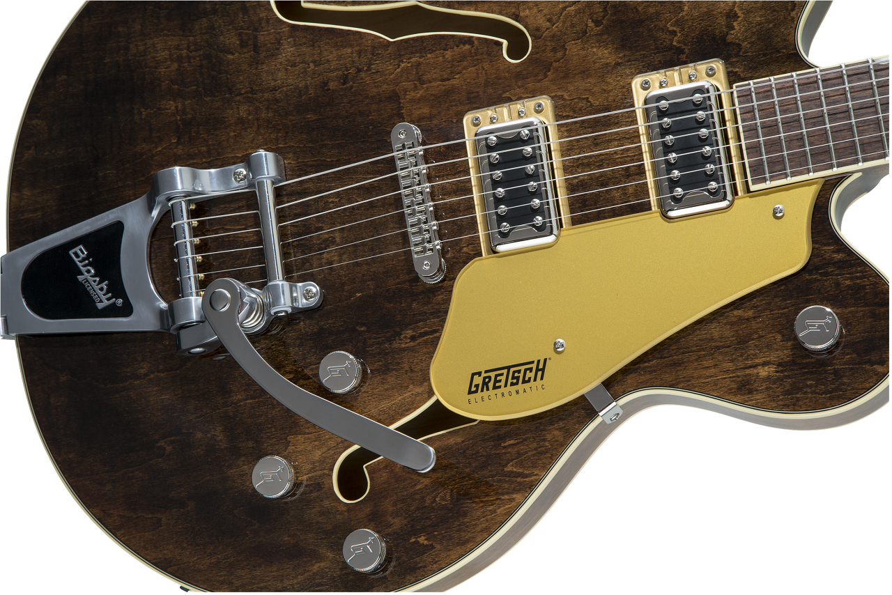 G5622T Electromatic Center Block Double-Cut Bigsby Imperial Stain