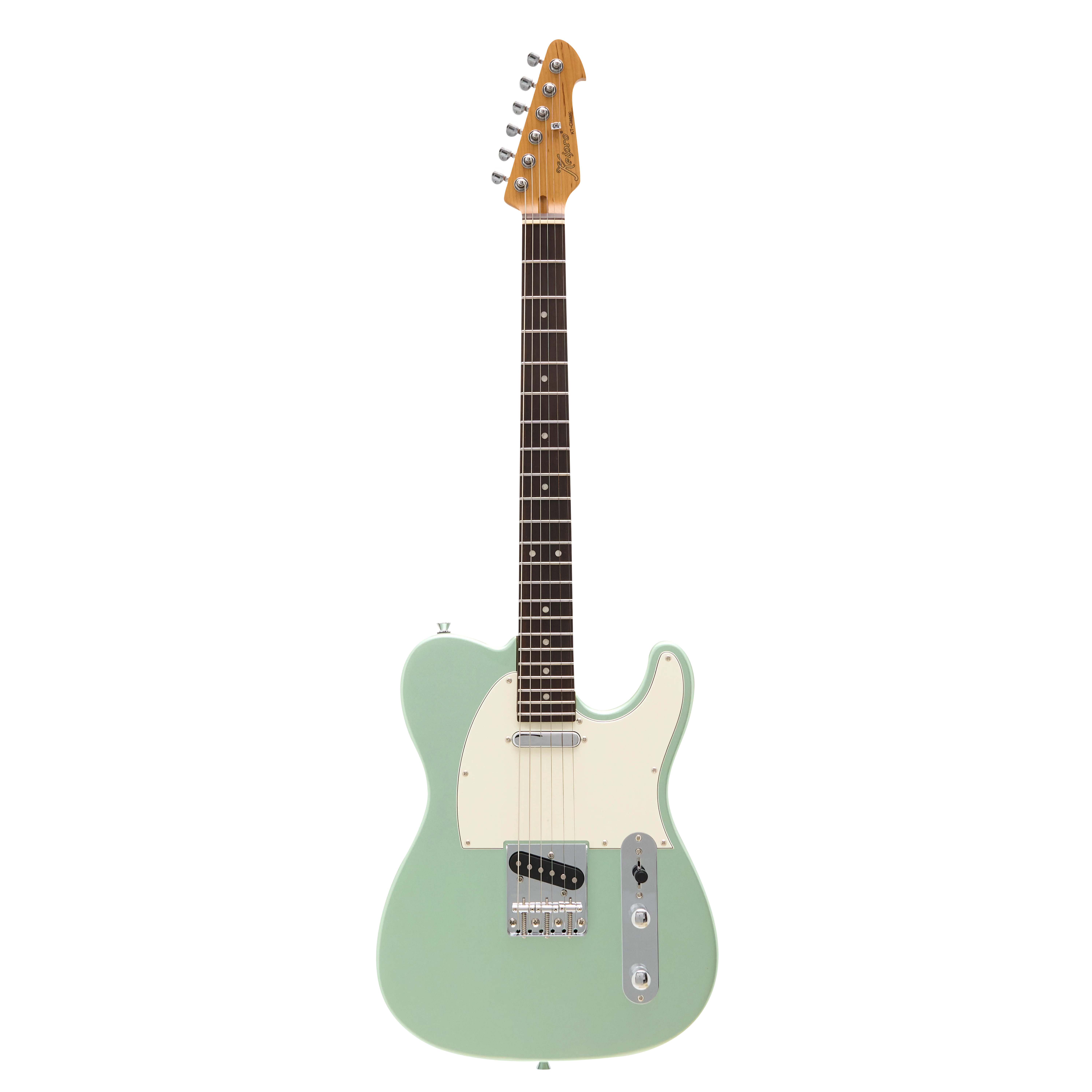 KT-Classic Rosewood Metallic Mystic Green E-Gitarre