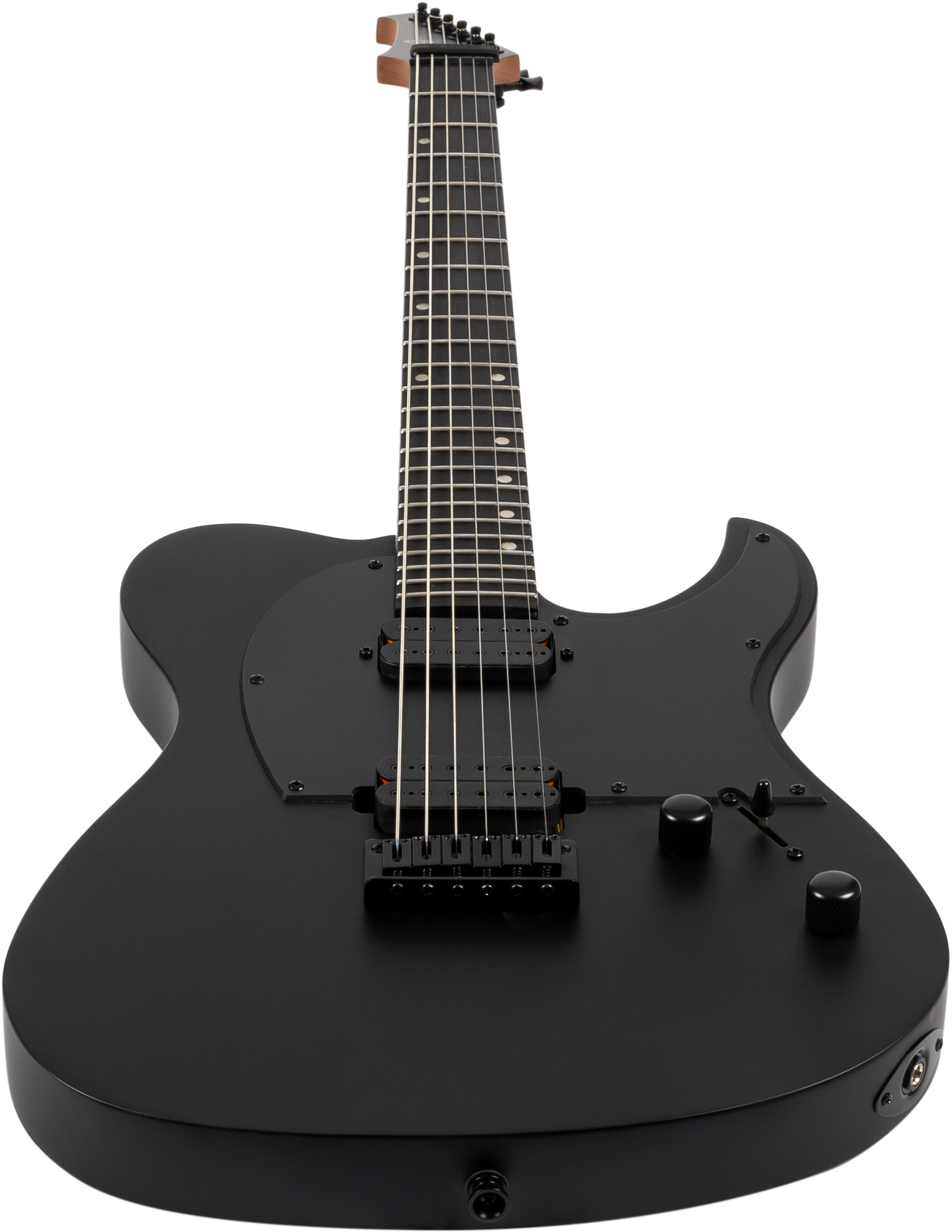 Spira T-400 Baritone MBK Satin Black – Nahaufnahme des Korpus und der Hardware