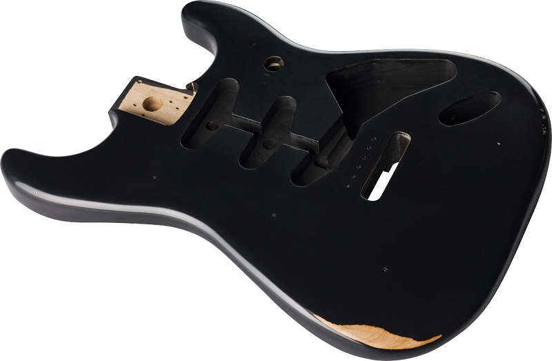 Road Worn  50s Stratocaster SSS Alder Body Black