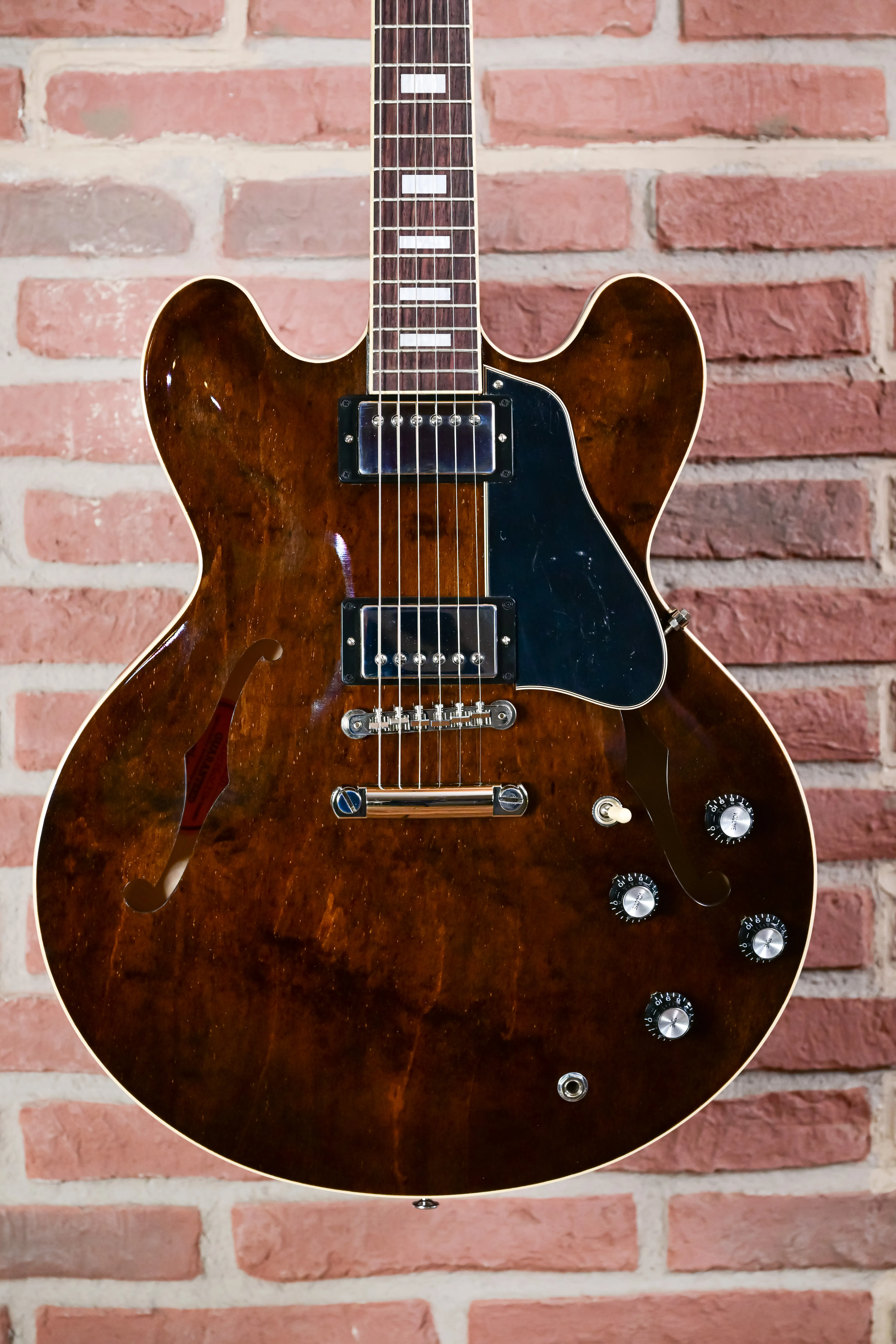 ES-335 60s Dark Walnut Semi-Hollowbody Gitarre