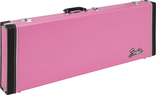 Joe Strummer Strat Tele Case Pink  Leopard