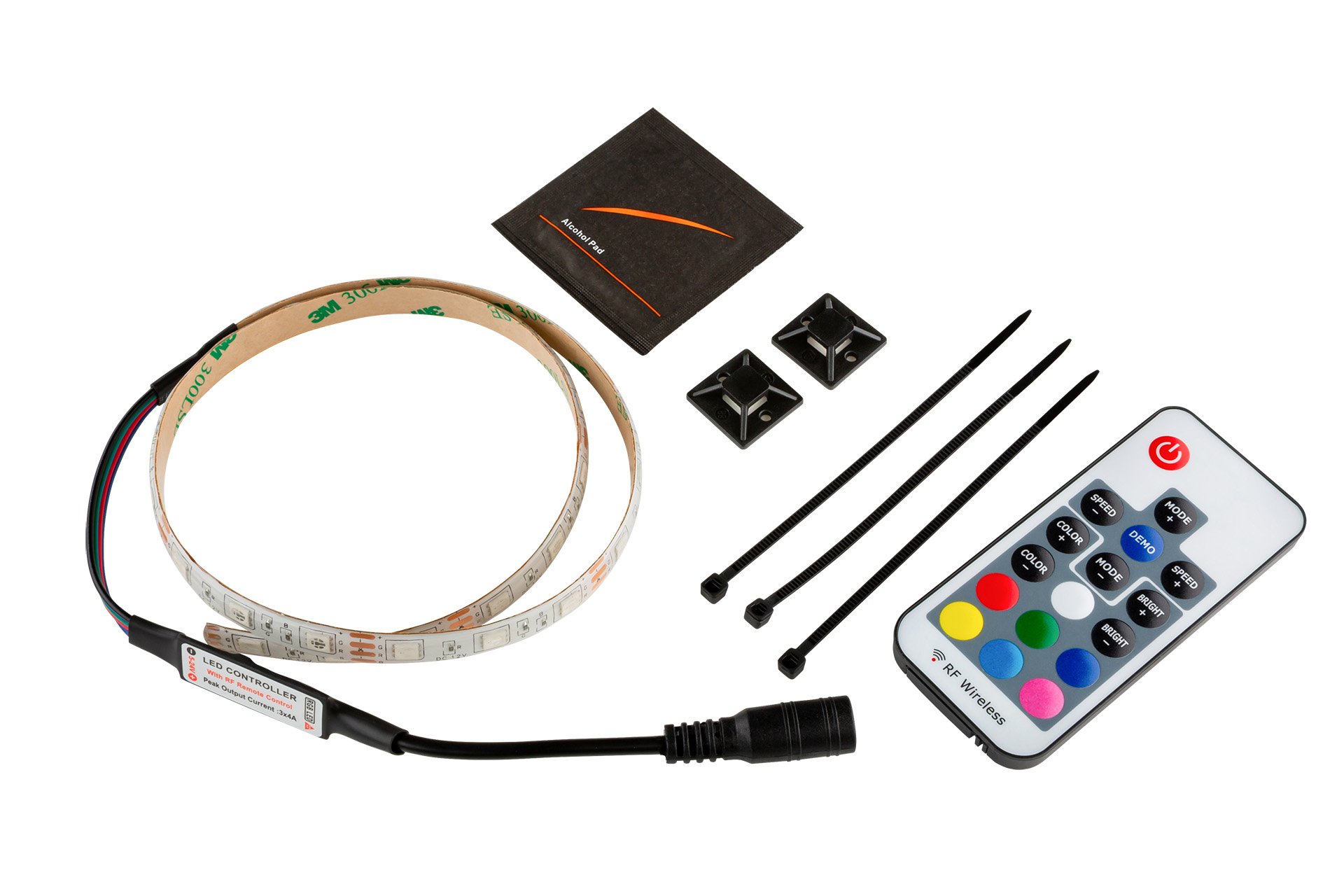 LED Strip 50 cm  Pedalboard Illumination with Remote Control