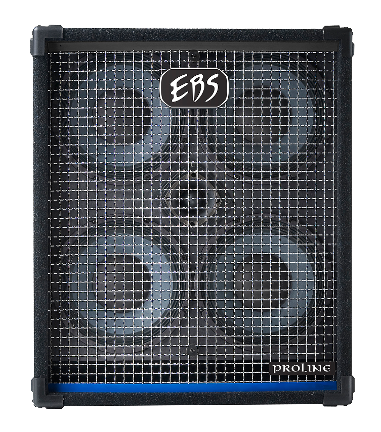 Gitarrenverstärker, Lautsprecherbox, Metallgitter, Schwarz, Blaue Zierleiste