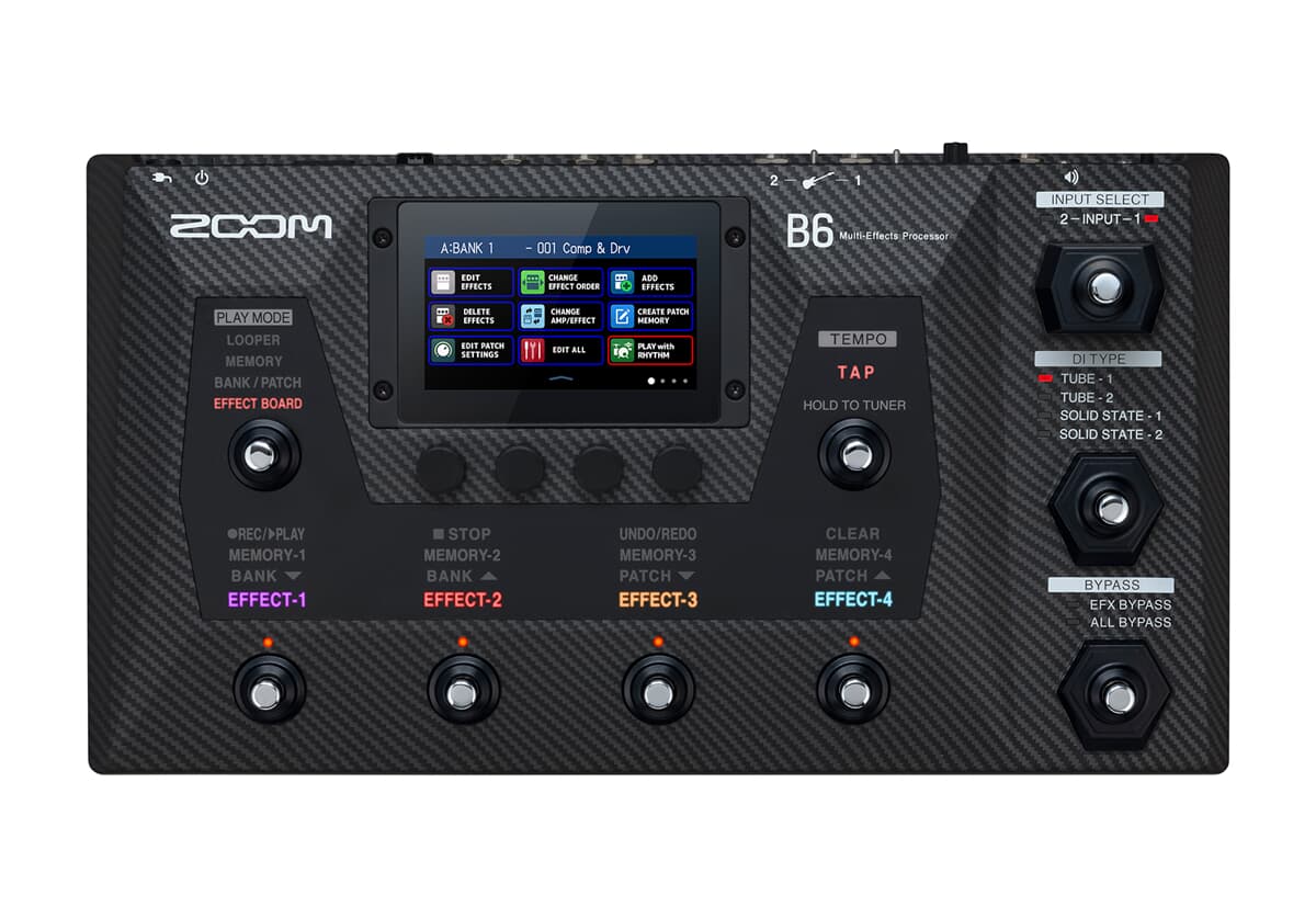 B6 Multi-Effekt-Prozessor Bass