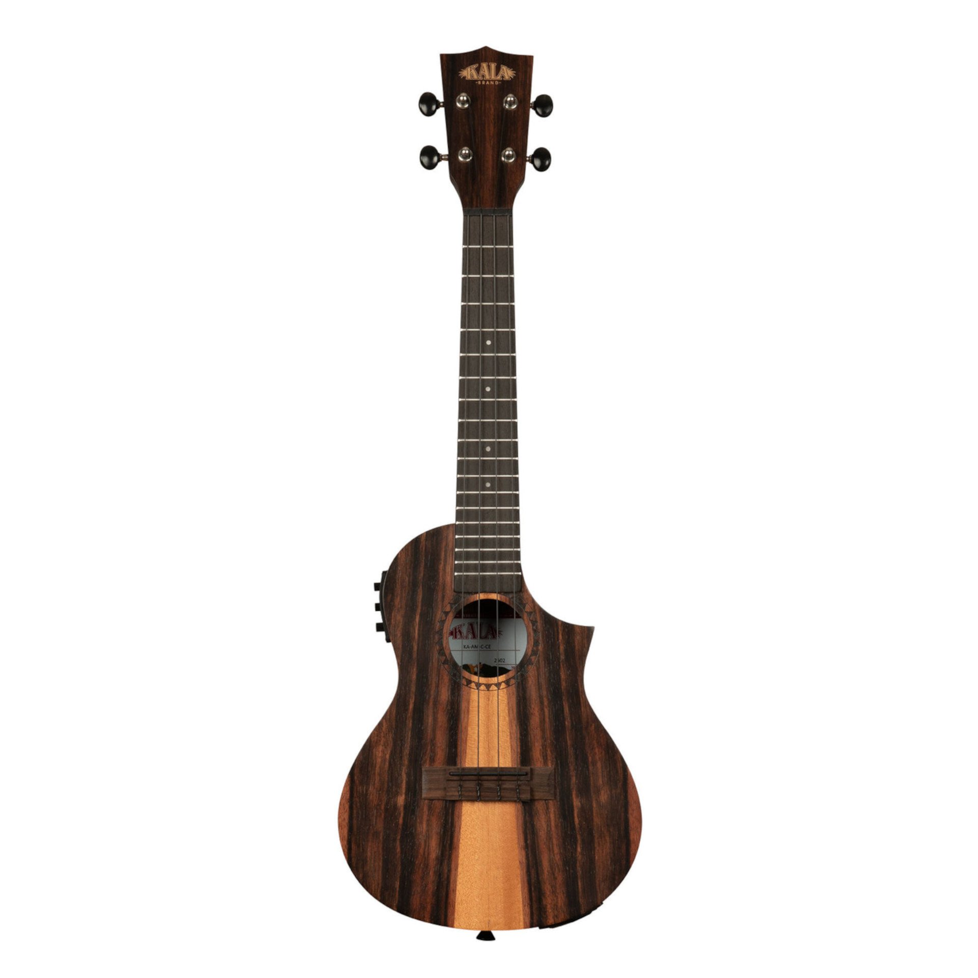 KA-AM-C-CE - Amara Tri-Top Concert Ukulele, with Cutaway & EQ
