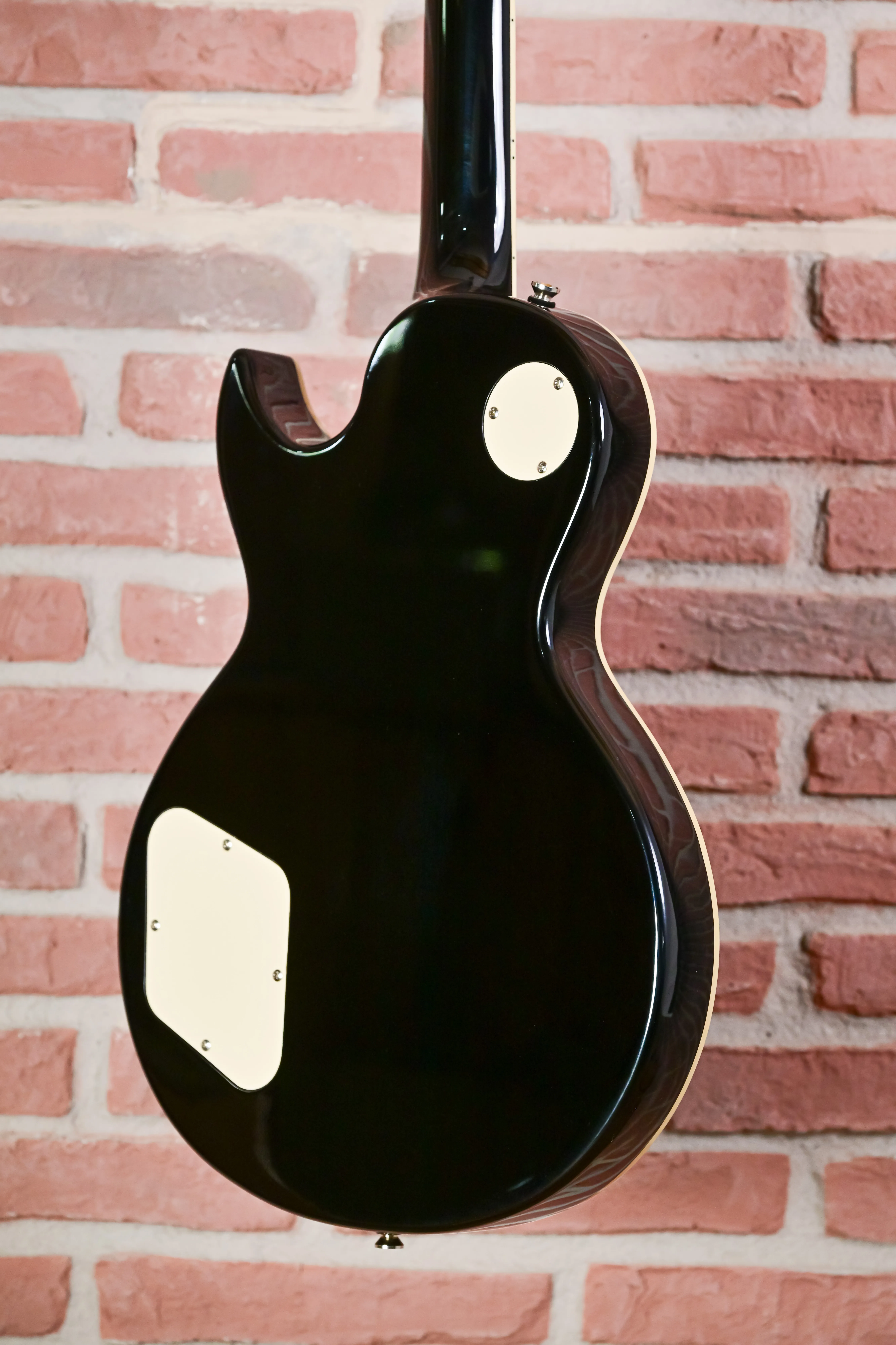 CR200 Single-Cut E-Gitarre Schwarz