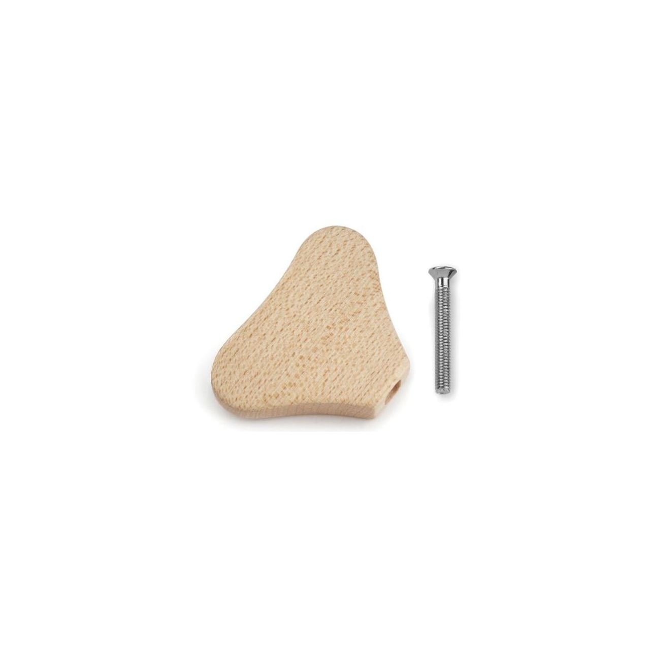 Wooden Peg for Warwick Machineheads - Maple, with chrome Screw