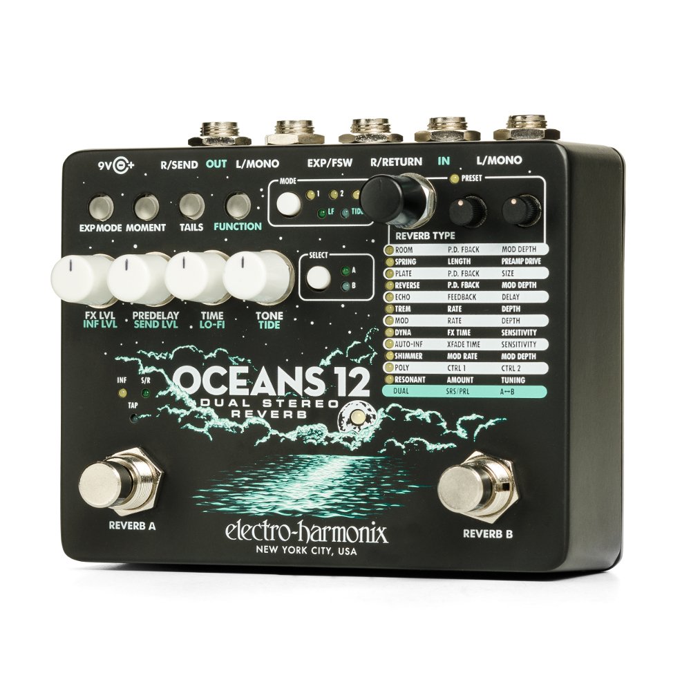 Oceans 12  Dual Stereo-Reverb