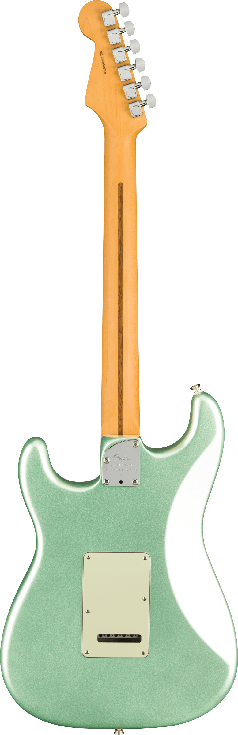 American Professional II Stratocaster® HSS, Maple Fingerboard, Mystic Surf Green