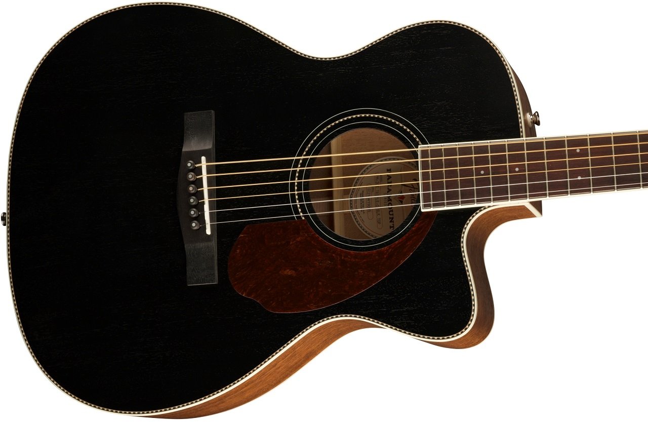 FSR PM-3CE Standard Triple-0, Open Pore Mahogany, Black Top