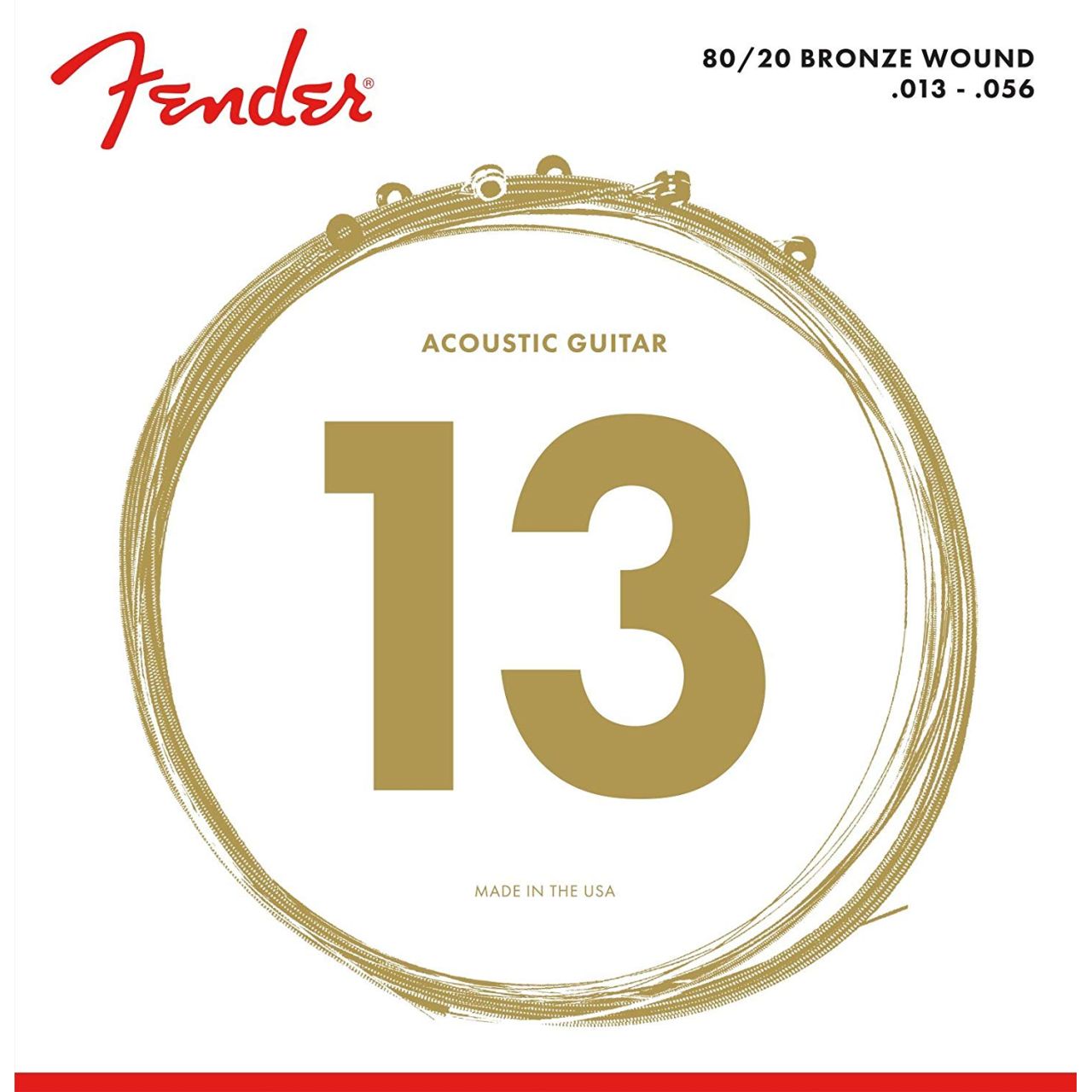 80/20 Bronze Acoustic Strings, Ball End, 70M .013-.056 Gauges, Set of 6
