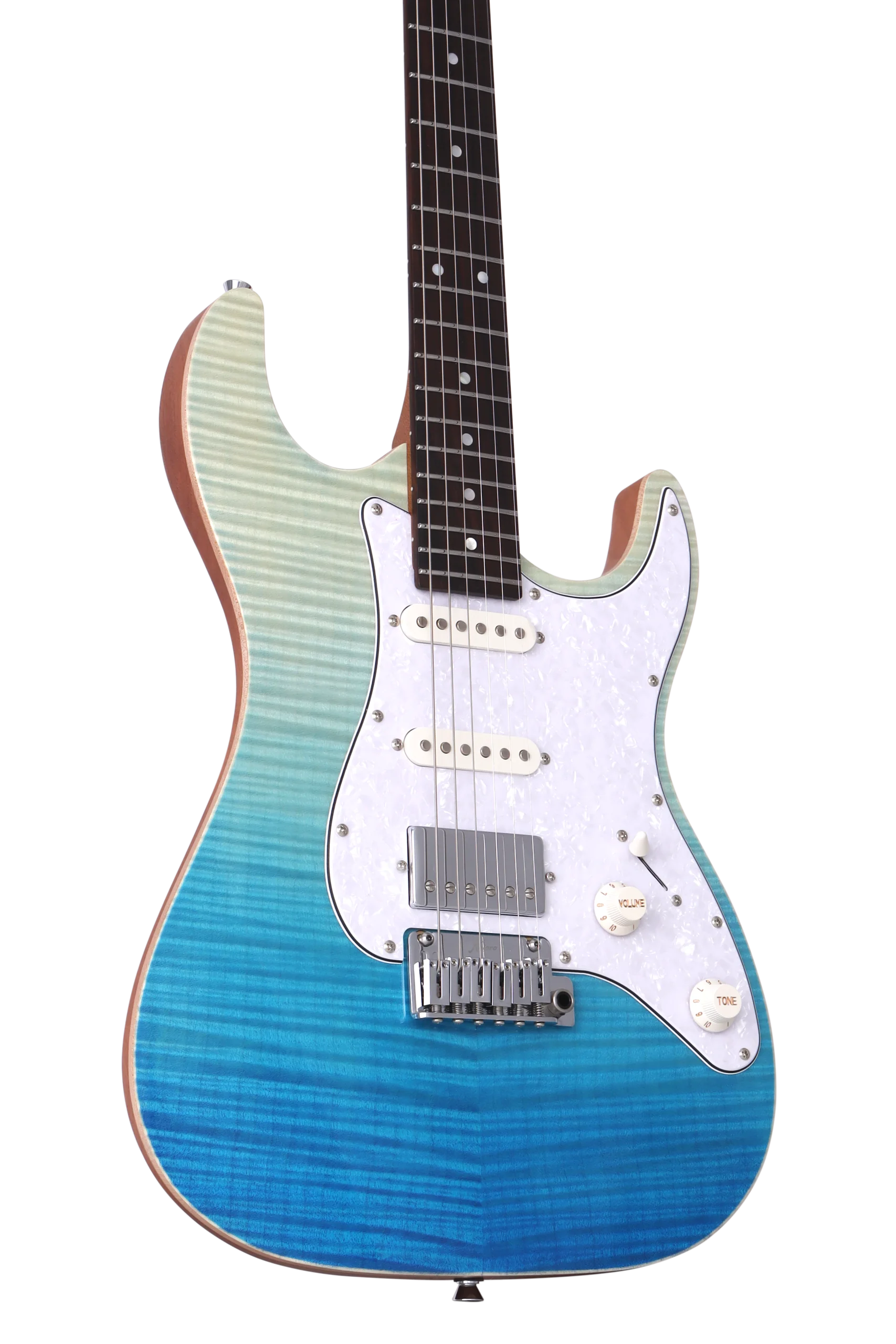KS-Deluxe F SSH Transparent Black  Sunburst