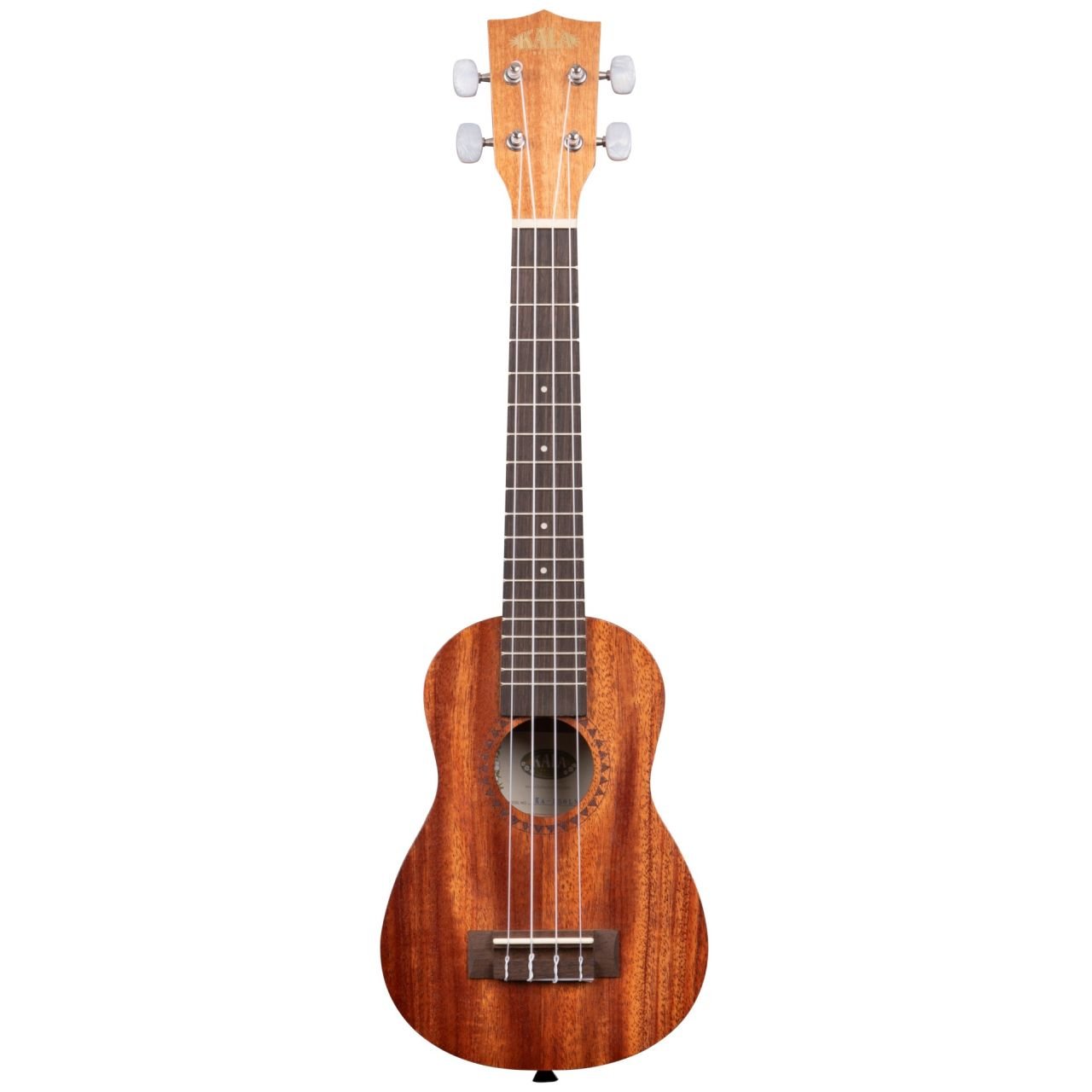 KA-15SLNG - Satin Mahogany Long Neck Soprano Ukulele, with Bag (UB-S)