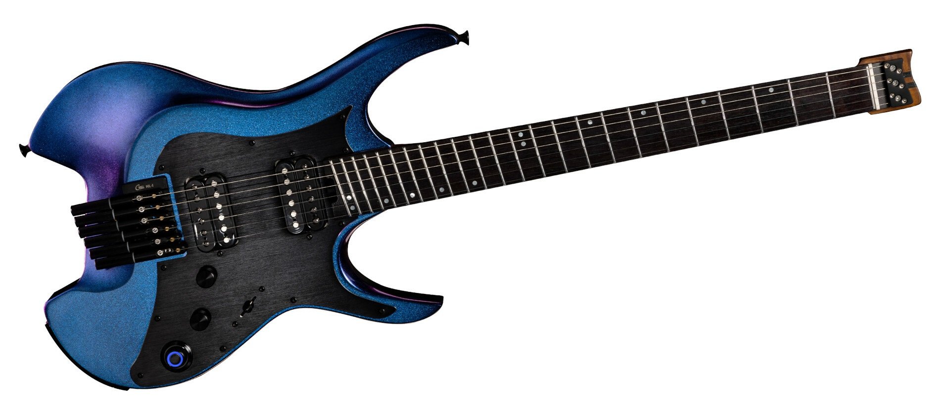 GTRS Guitars Wing 900 Intelligent Guitar (W900) with Wireless System - Aurora Purple
