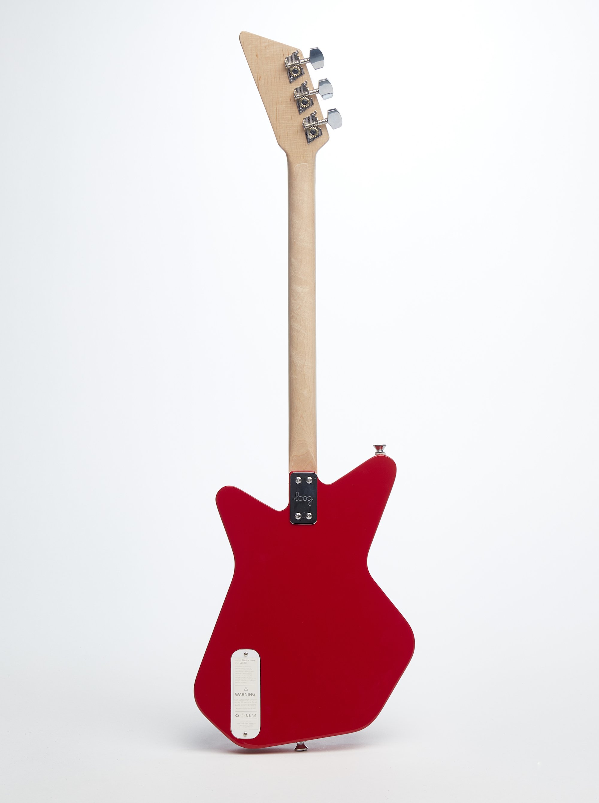 Pro Electric Red 3-Saitige Kindergitarre