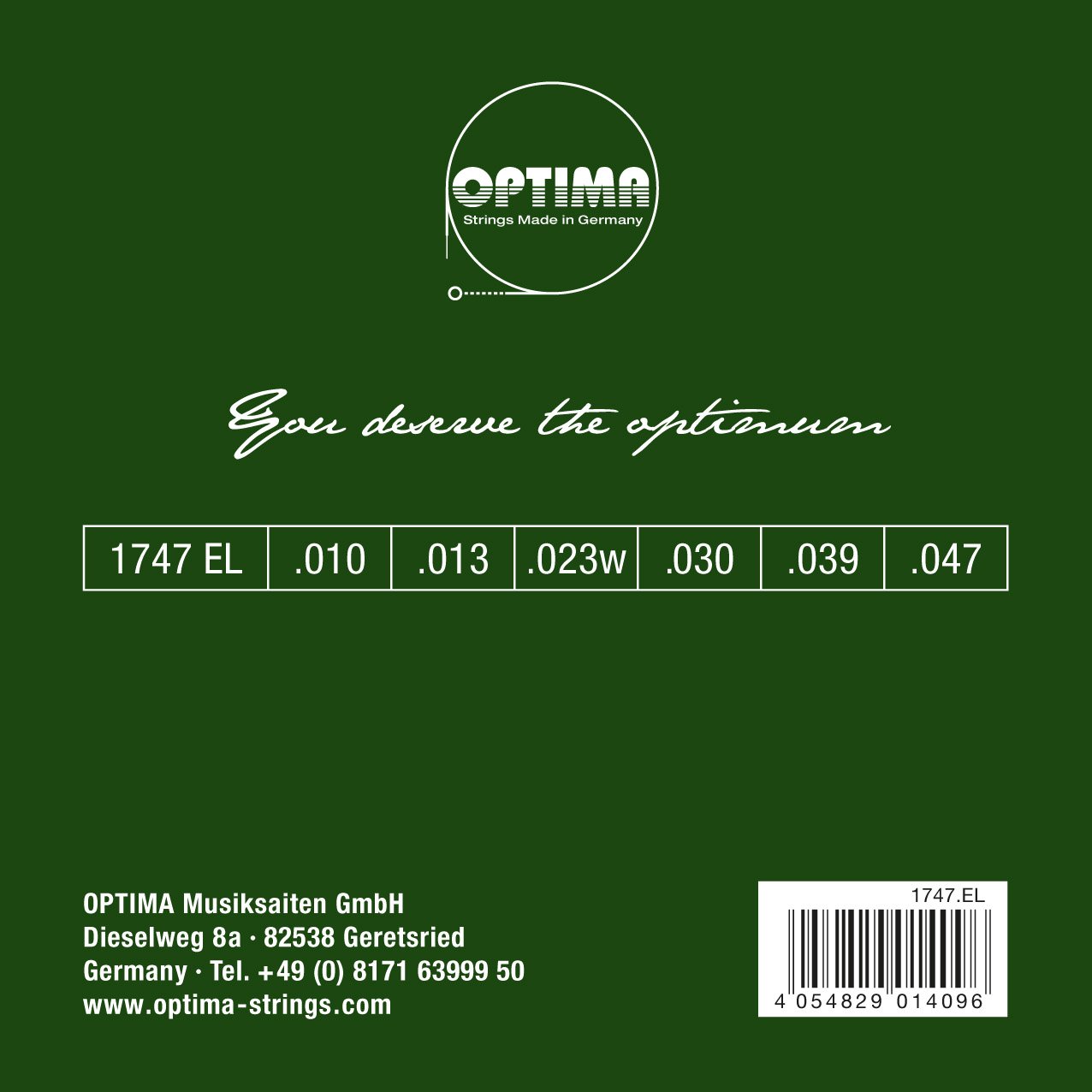 1747EL Gold Extra Light 010/047