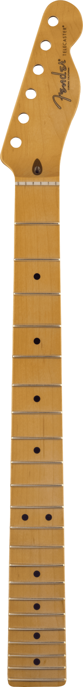 American Professional II Telecaster Neck, 22 Narrow Tall Frets, 9.5" Radius, Maple