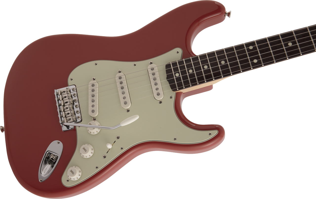 Made in Japan Traditional 60s Stratocaster®, Rosewood Fingerboard, Fiesta Red