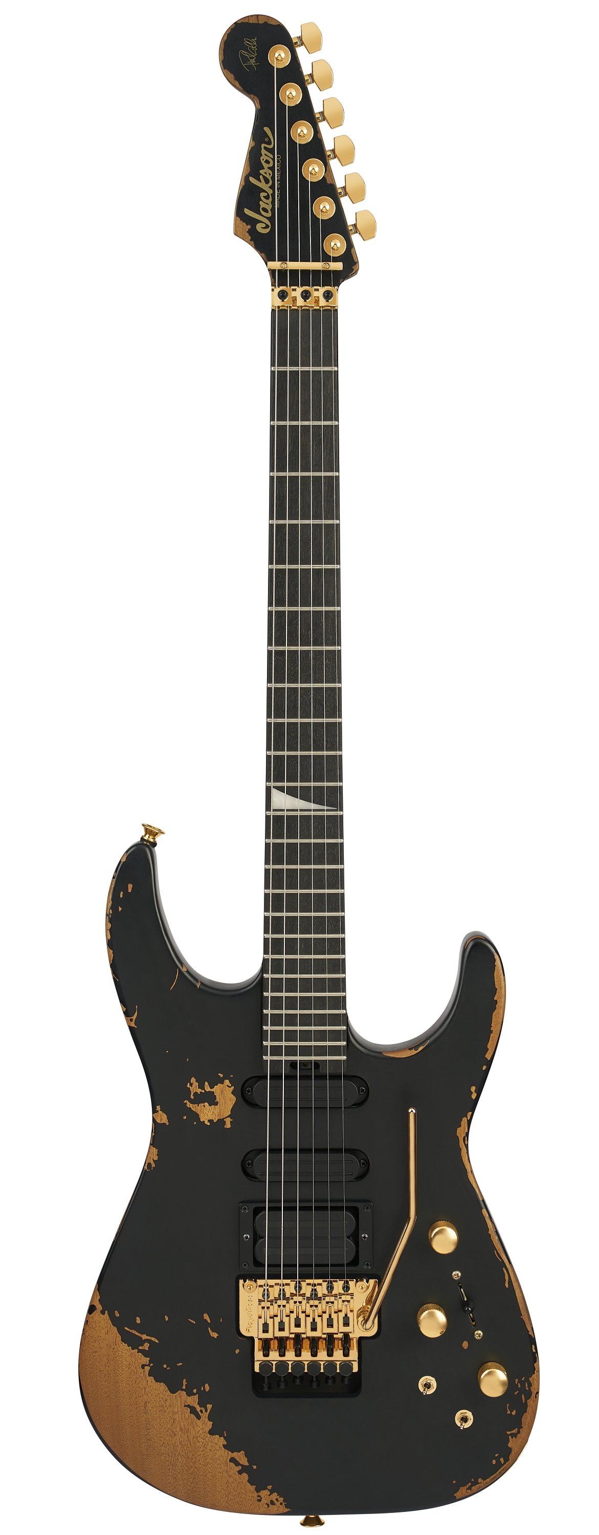 Phil Collen Signature Pro Series PC1-E Ebony Fingerboard Worn Black