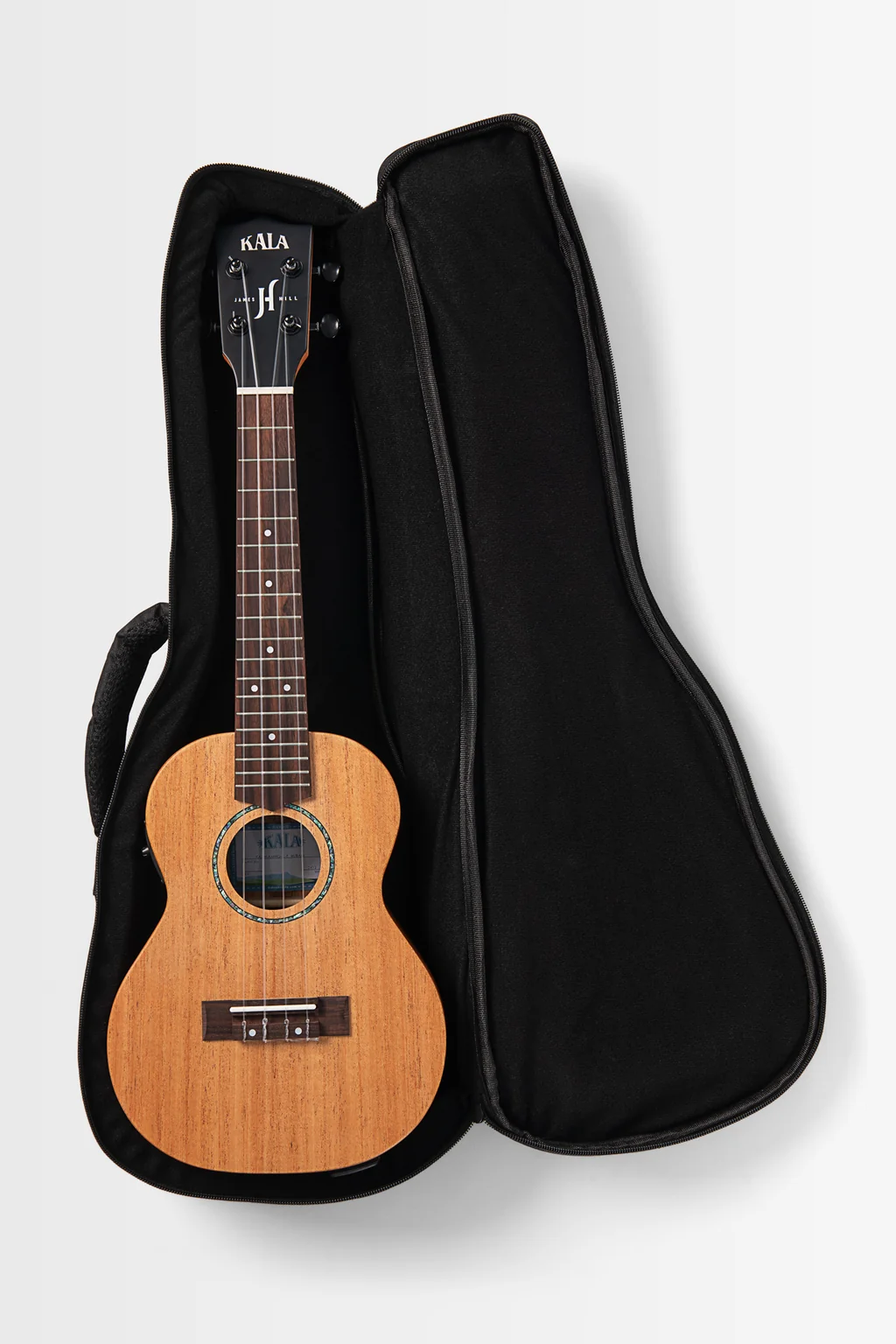 James Hill Signature All Solid Mahogany Concert mit EQ