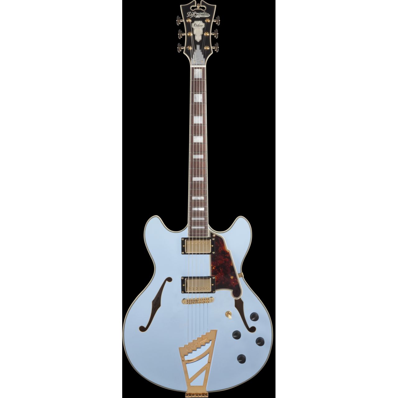 Deluxe DC Matte Powder Blue Stairstep (Limited Edition) - E-Gitarre