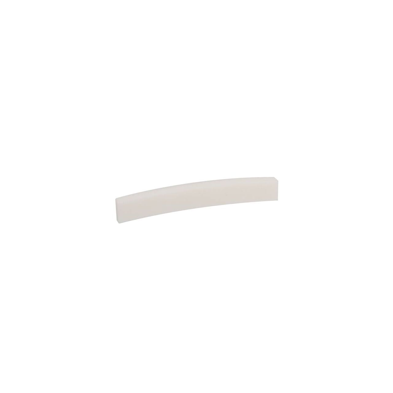 Sattel für E-Gitarre, Knochen, 44x6x3,2mm, geformt, 1 Stück, Stallion