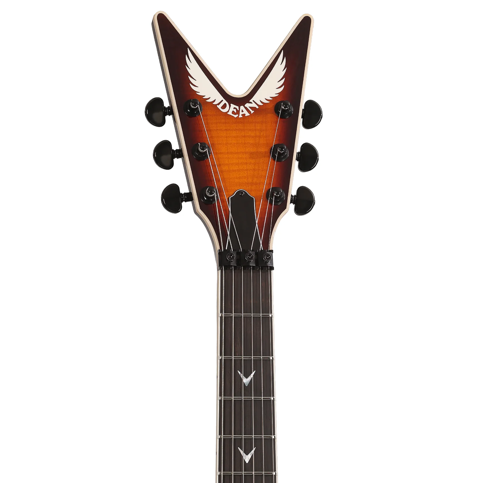 USA Rebel Floyd Flame Top Sunburst