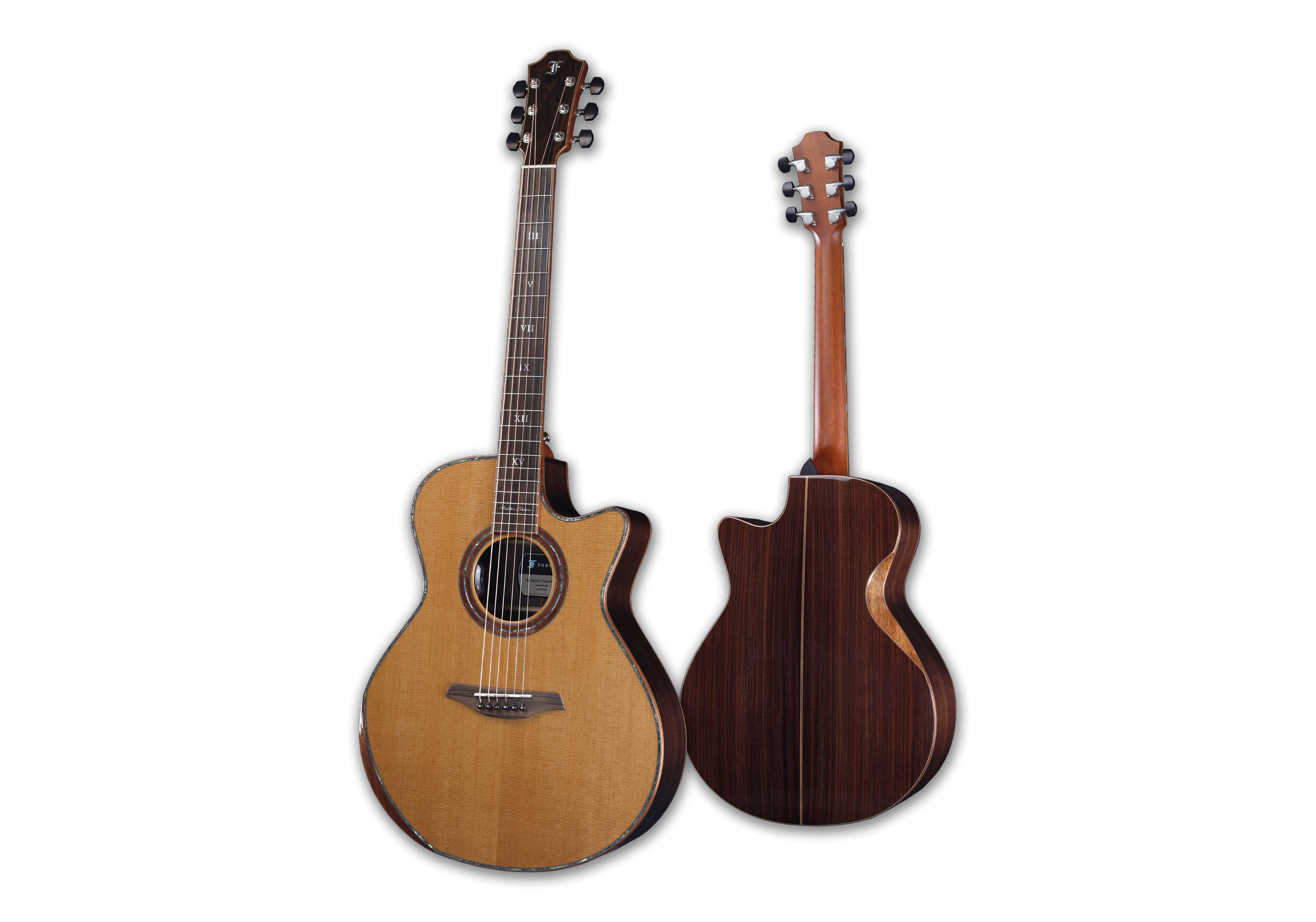 Akustikgitarre, Cutaway-Korpus, Naturholz, Stahlsaiten, Sechsaitig, Westerngitarre, Akustikgitarre, Cutaway-Korpus, sechssaitig, Holzkorpus