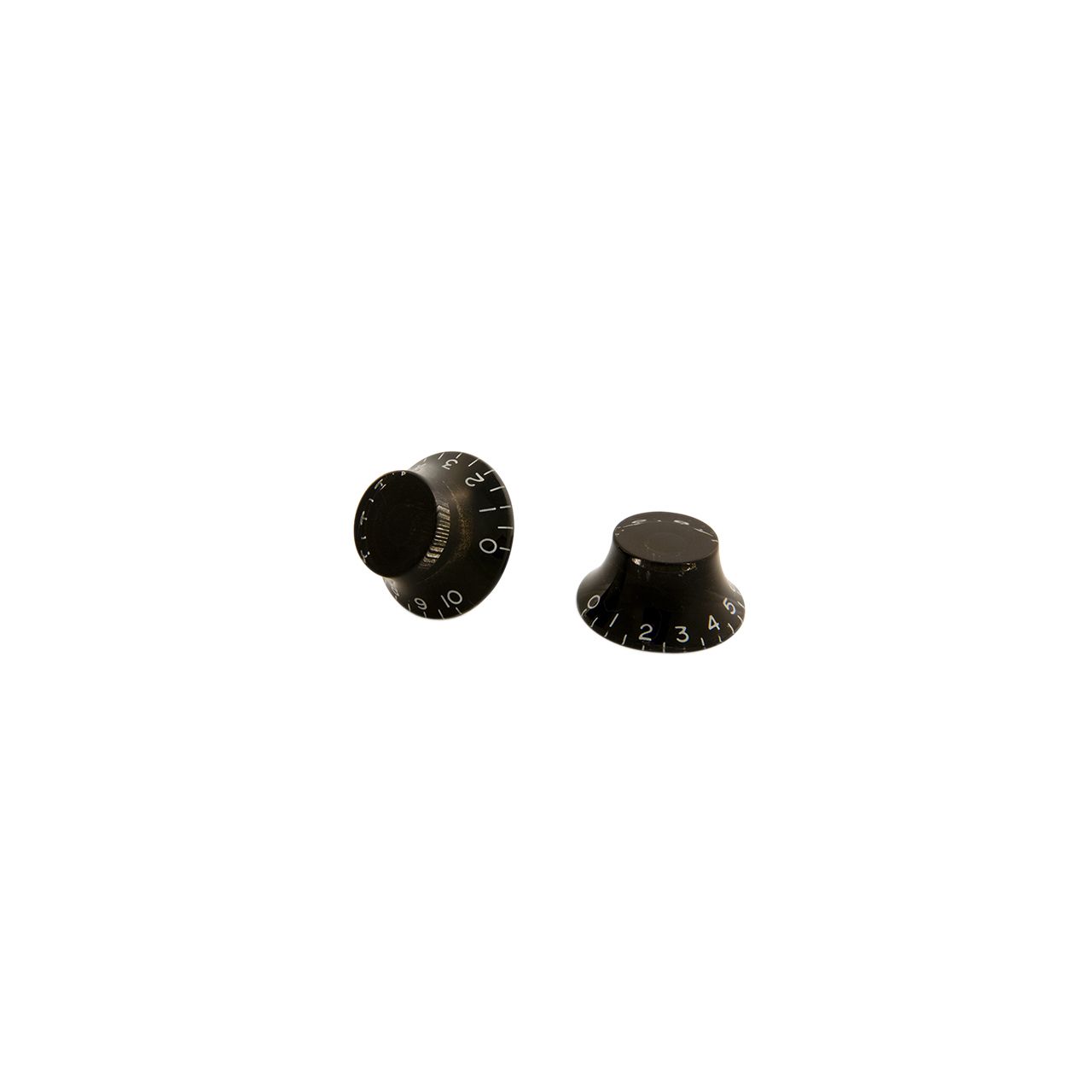 Top Hat Knobs Schwarz (4 Stk.)