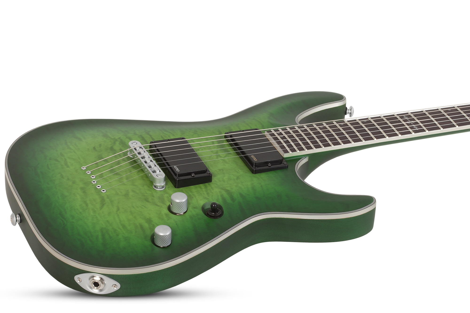C-1 Platinum Satin Green Burst E-Gitarre