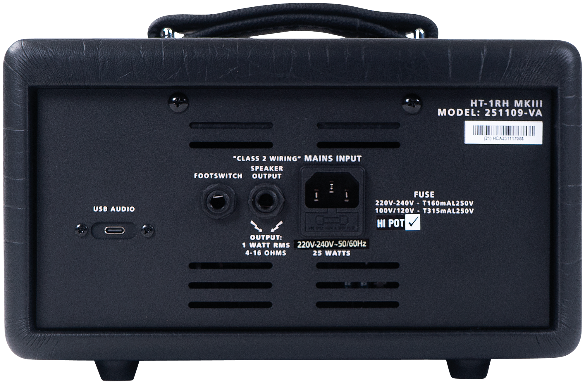 HT-1RH MkIII E-Gitarrentopteil 1W  