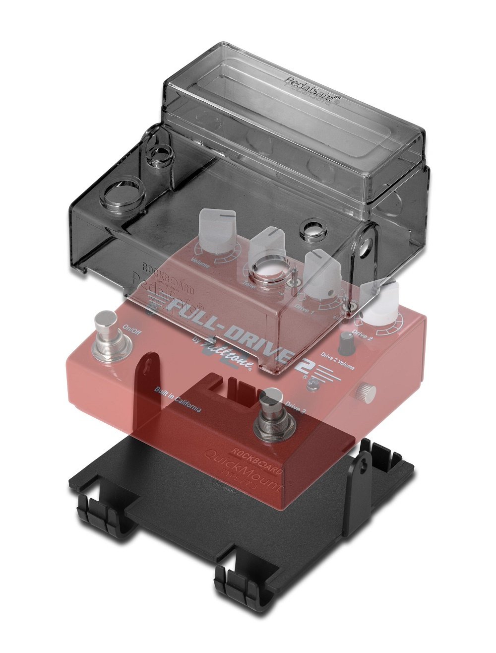 PedalSafe Type FT3.2 - Protective Cover and Rockboard Mounting Plate